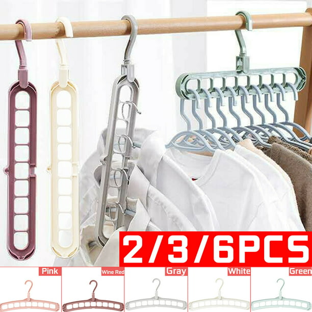 Household Easy Hook Hanger Holder Storage Rack Closet Organizer Clothes Hanger 